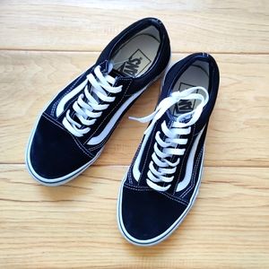 (Cleaned✨) Vans Old Skool shoes canvas Women